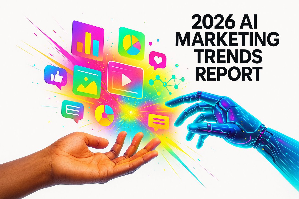 BrandsAtPlayLLC's tweet photo. Brands at Play Releases 2026 AI Marketing Trends Report: "This democratization of AI marketing tools is creating the most dynamic competitive landscape we've seen since the rise of digital advertising." - @MissSteph  https://t.co/b9QCDSRfs0
#Marketing #MarketingTech #MarketingAI https://t.co/02sYBO2lfL