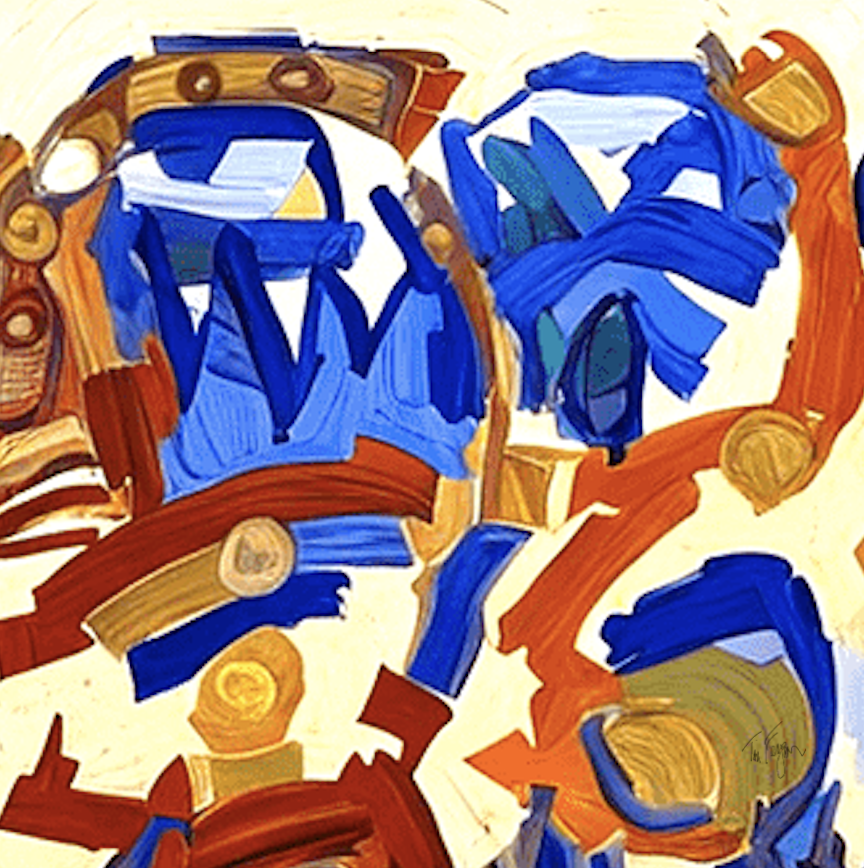 'lovers dancing'
(Inset, NFS)
#TIMAWT #NewYorkNewYork
 #Art #Artwork #AugmentedArt #Modern