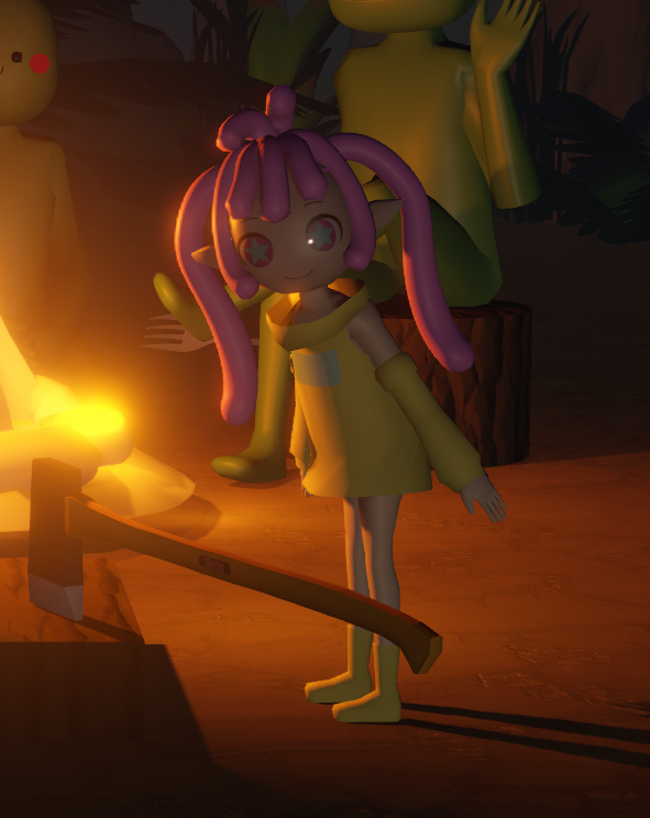 加一個幫你搬木頭的小精靈😙😙