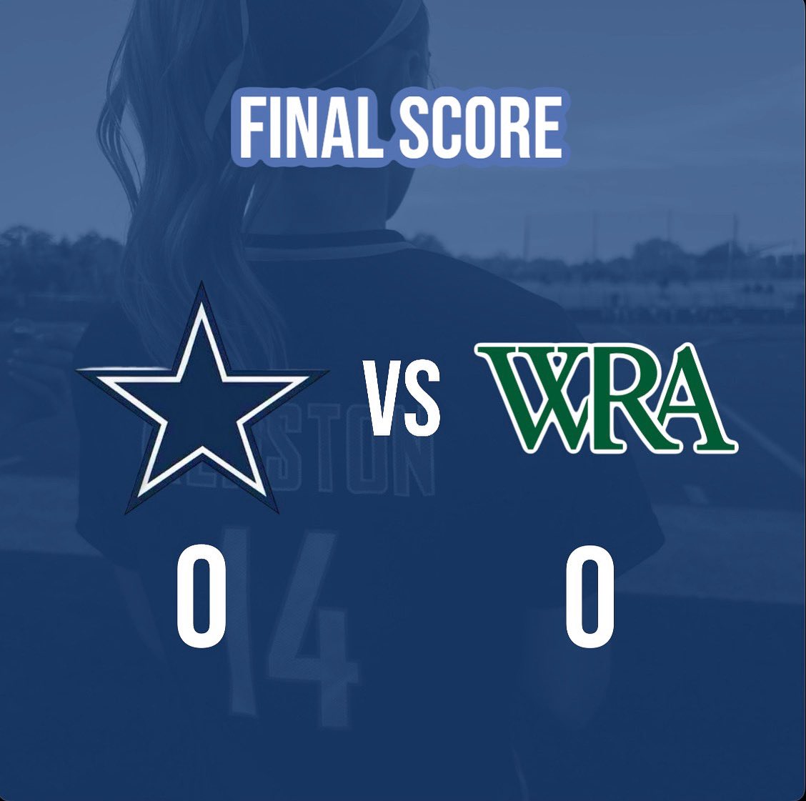 Amazing game against WRA. 0-0.