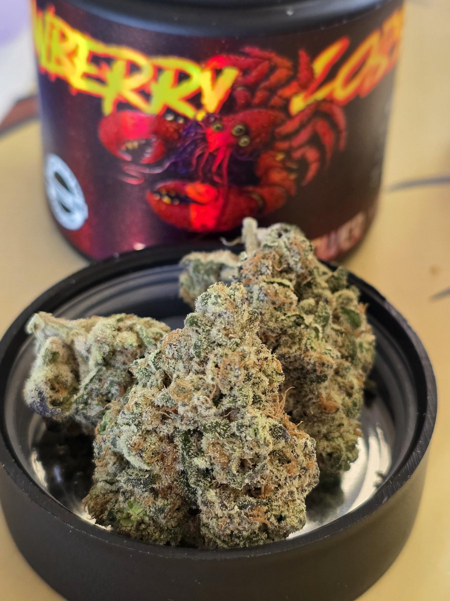 WriteWeed's tweet image. Strawberry Lobster #WriteWeed #Mmemberville #CannabisCulture #PPP