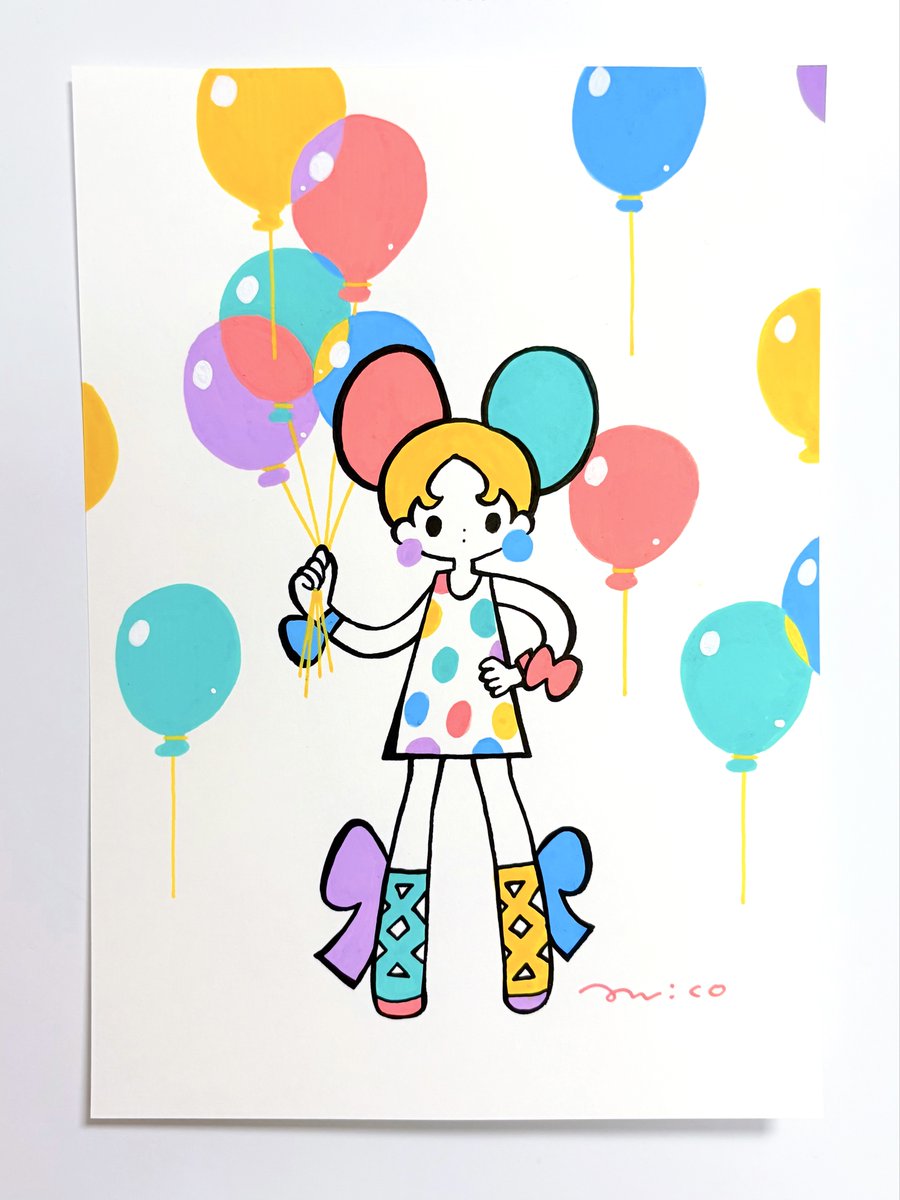 「10月になったので また誕生日なりました なんと、今年も歳を重ねることに成功して」|paricoのイラスト