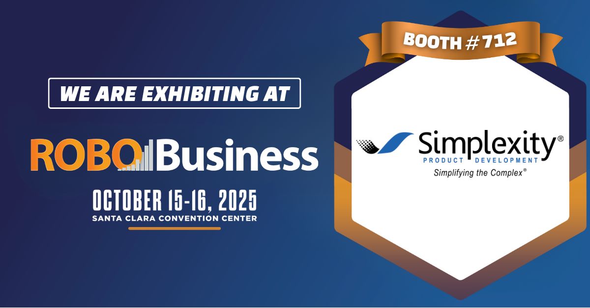 SimplexityPD's tweet image. We are so excited to be exhibiting at the 2025 #RoboBusiness Conference & Expo. Join us October 15th & 16th in Santa Clara, CA for a great event. We can't wait to see you at booth 712!
Register Here:
shorturl.at/Hh2qC
#Robotics #Automation