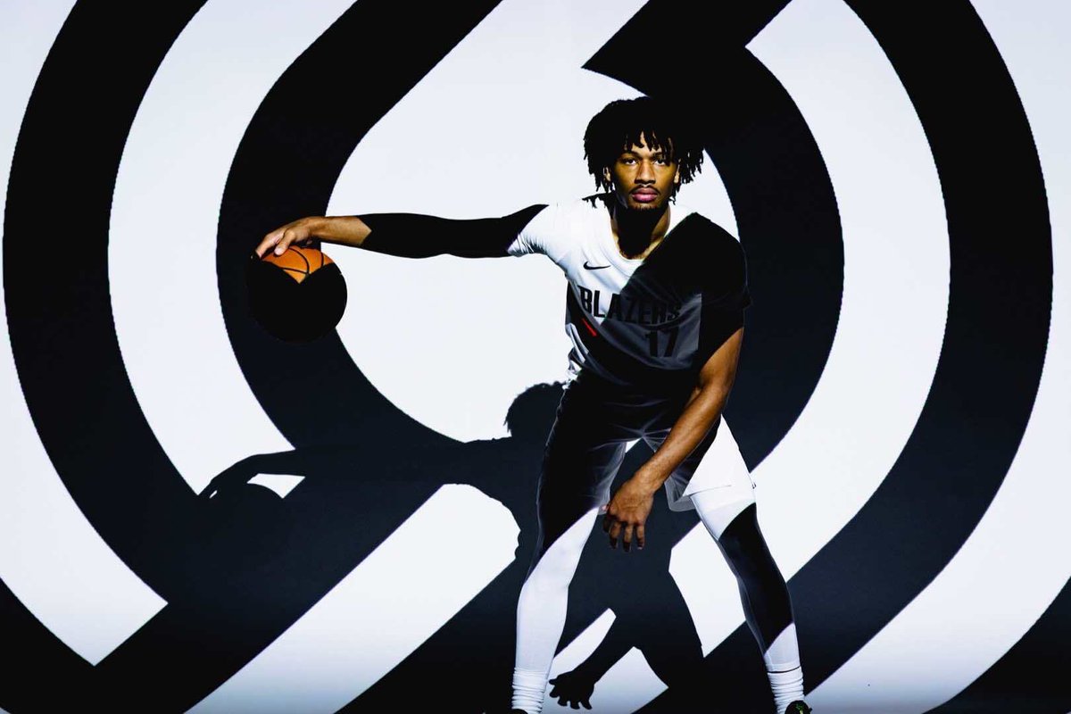 trailblazers's tweet image. Basketball, but make it art.