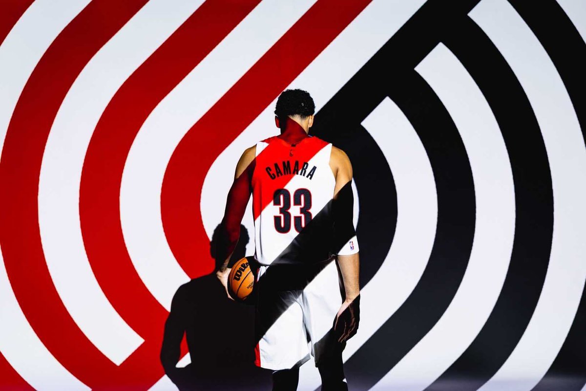 trailblazers's tweet image. Basketball, but make it art.
