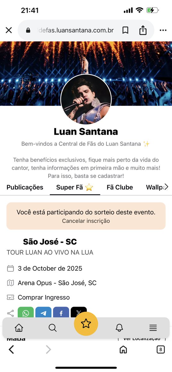 AMETEORINHA's tweet image. @centraldoluan Em São José/SC, com o coração cheio de esperança e amor.🥹🍀
Adriana Carneiro de Moraes🙏🏽✨ #DriquerabraçarOLuan #Superfã 🍀