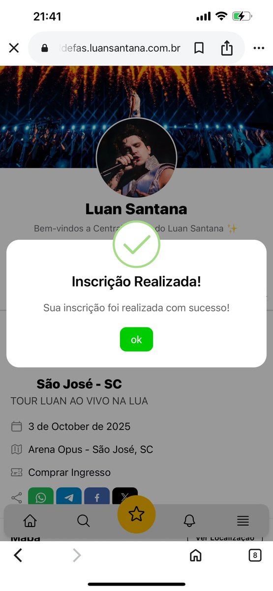 AMETEORINHA's tweet image. @centraldoluan Em São José/SC, com o coração cheio de esperança e amor.🥹🍀
Adriana Carneiro de Moraes🙏🏽✨ #DriquerabraçarOLuan #Superfã 🍀