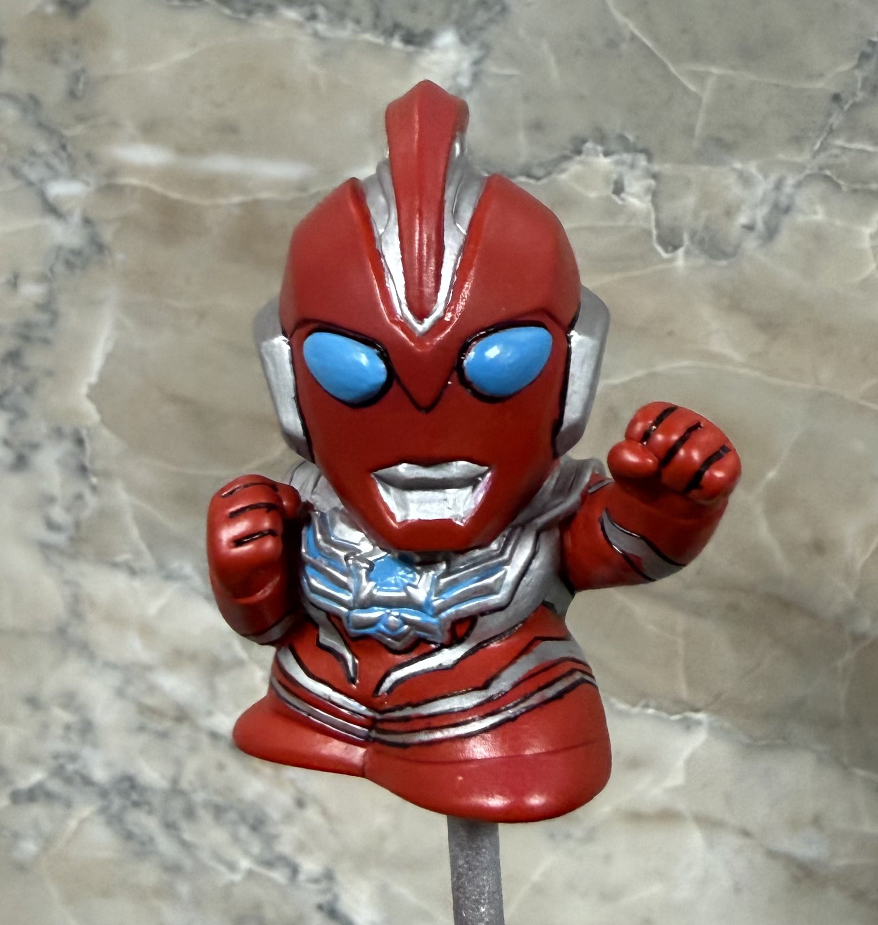 指人形 ウルトラマン クリア 透明 メーカ不明 パチ 無版権 試作品 約5cm 試作品？ウルトラマン指人形 メーカ不明 パチ 無版権 指人形
