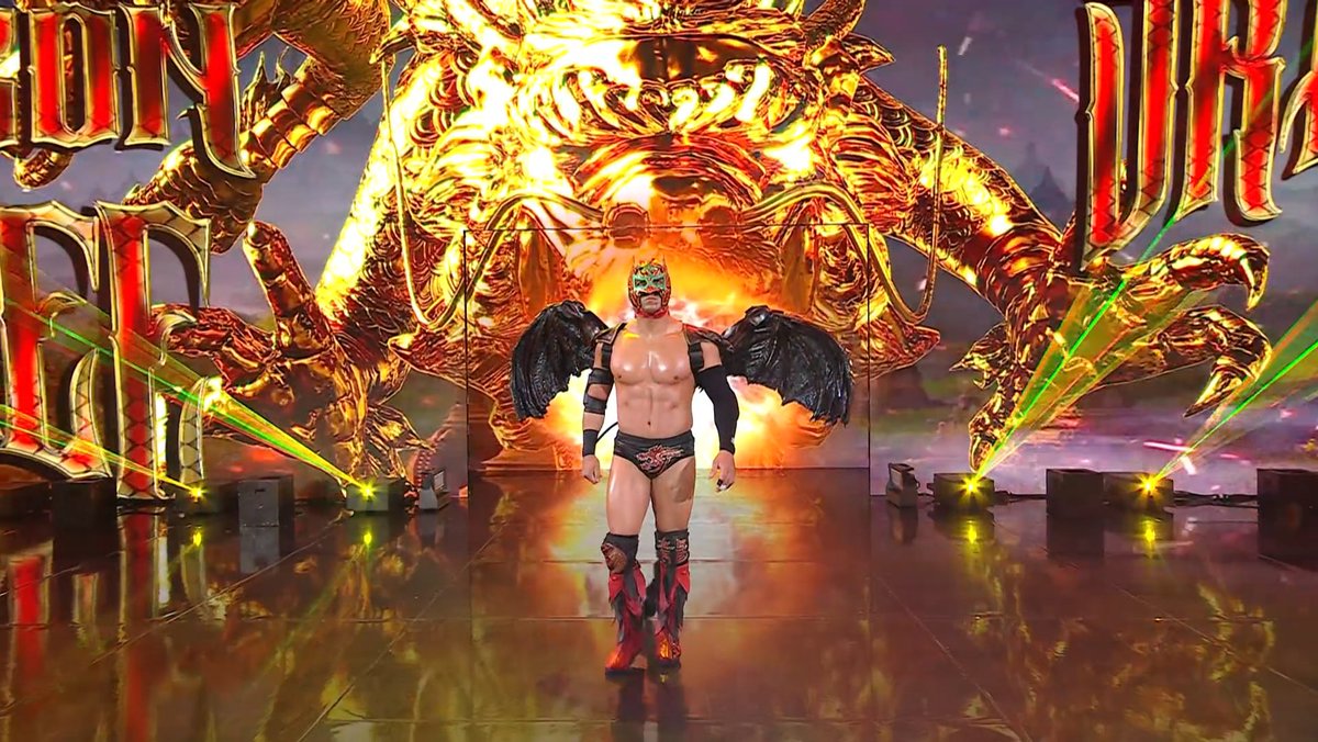 TIMWrestling's tweet image. Dragon Lee 🐉 #RAWCL #WWERAW