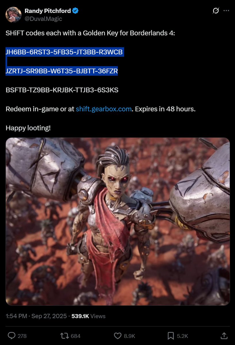 AttemptFate's tweet photo. @DuvalMagic Two of the codes are from the codes sent out on the 27th, that's the issue lol https://t.co/8L6O6Esb35