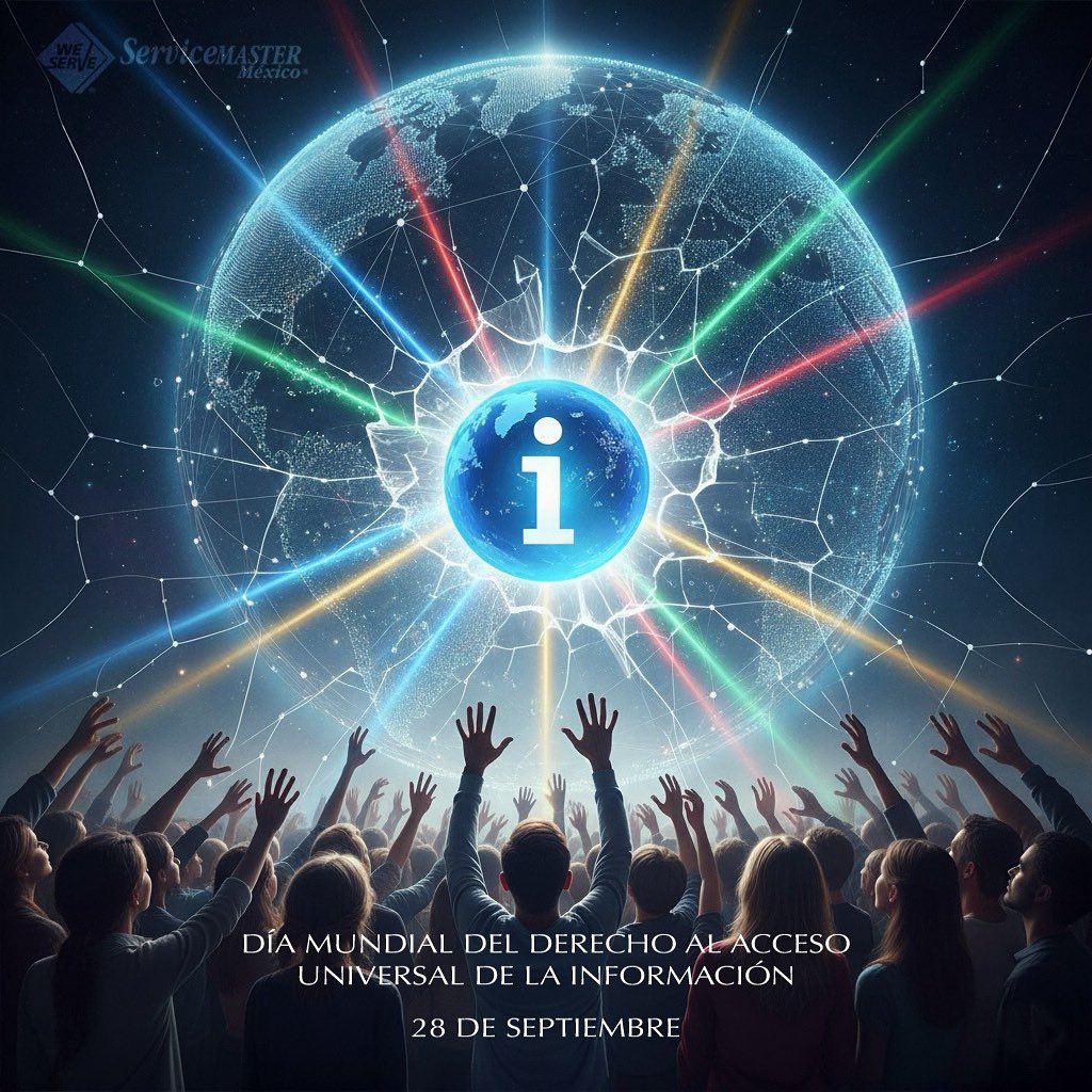 ServiceMasterM7's tweet image. 👨🏻‍💻 Este #28DeSeptiembre se celebra el Día Internacional del Derecho de Acceso Universal a la #informacion, una fecha cuyo propósito es procurar el acceso a la información digital como vehículo para garantizar otros derechos y poner en evidencia que ocurren en el mundo. 📲🌐

#ESR
