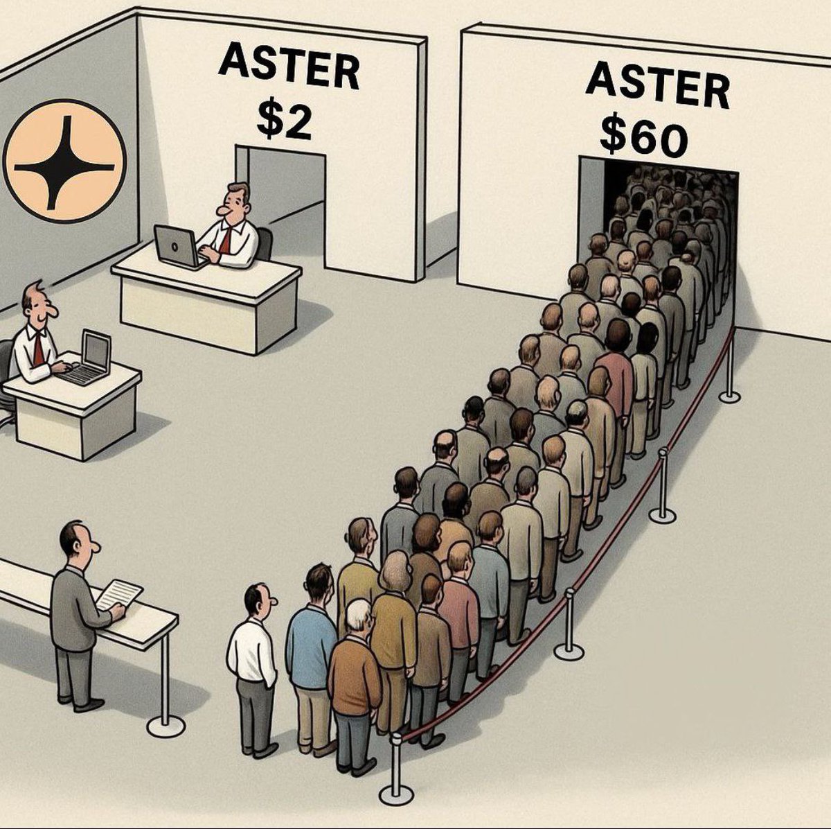 再次重申一句

$Aster 持续上涨是我们长期毫无包袱建设 $adog 的底气

因为他是 <a href="/cz_binance/">CZ 🔶 BNB</a> 第二次创业的平台币、基本完全复制 $bnb 来时路

持续建设、全力以赴！