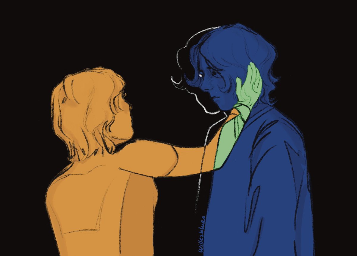 willesblues's tweet photo. blue/yellow coded boblena is so dear to me https://t.co/ZNmRjjgLj2