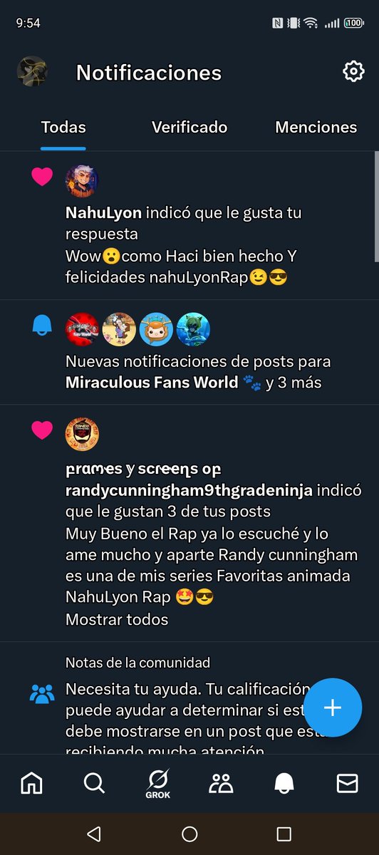 🧡🦁: hurra tengo Otro Like de @.NahuLyonOk Rap 🤩 jeje perdón esto es normal en mi xd que yo siempre me emocionó cuando me da Like algún Youtuber que me gusta ^^