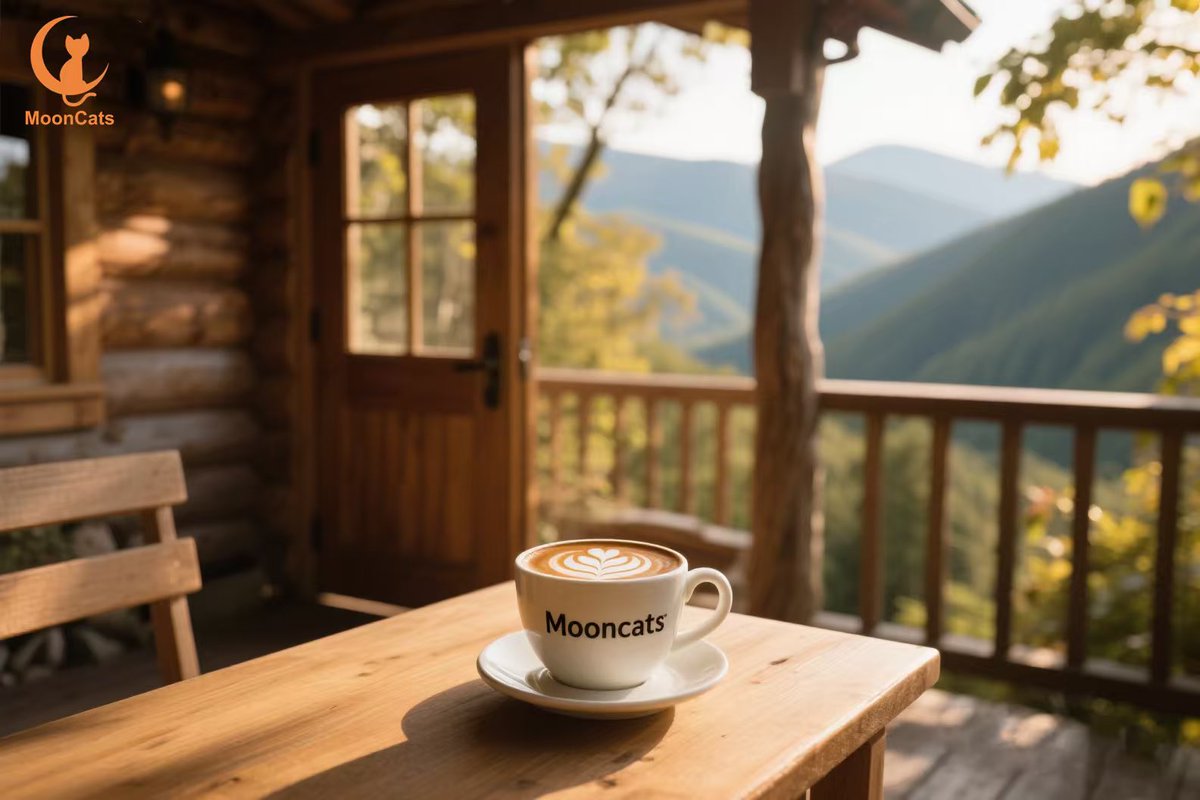 MoonCats__'s tweet photo. GM enjoying my morning latte surrounded by Mother Nature! #MoonCats #GM
#FractalBitcoin #AI #UniSat #PizzaSwap https://t.co/eYmijJzOPy