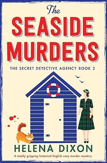 🔍 Read free on KU. 🐚 The Seaside Murders - a golden age style mystery perfect for cozy 🍁 Autumnal reading geni.us/B0DW4JNLP6auth… 🐈