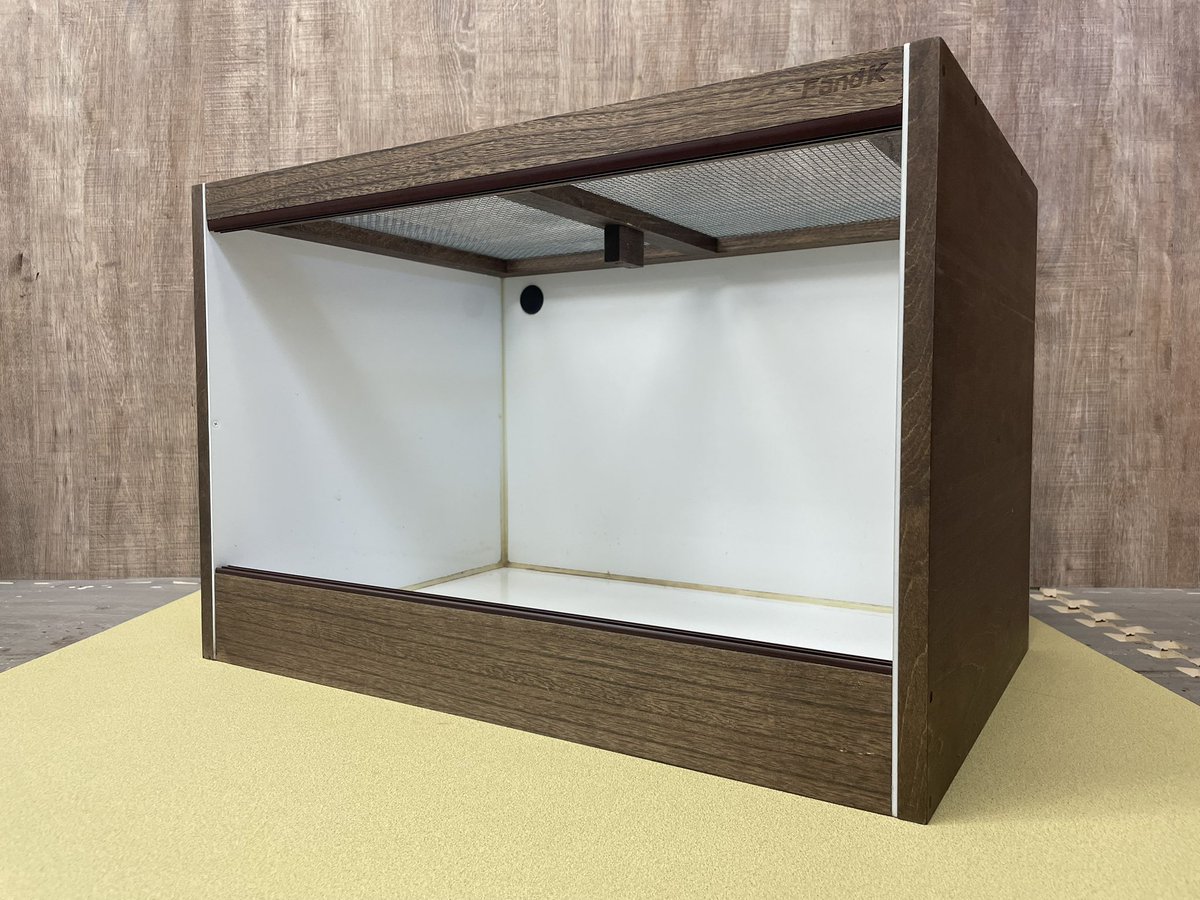 機能充実！OSB木製ケージ(未使用)② FandK 爬虫類木製ケージ on X: 