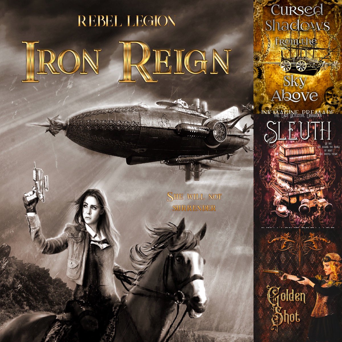 CHKnyght's tweet photo. Indie authors: Which of these worlds sparks your imagination? Claim your cover before someone elseβs story takes flight at Inkmagine Illustrations.
#SteampunkBooks #PremadeBookCovers #IndieAuthor #BookCoverDesign #SteampunkFantasy https://t.co/iVVSawJHvm