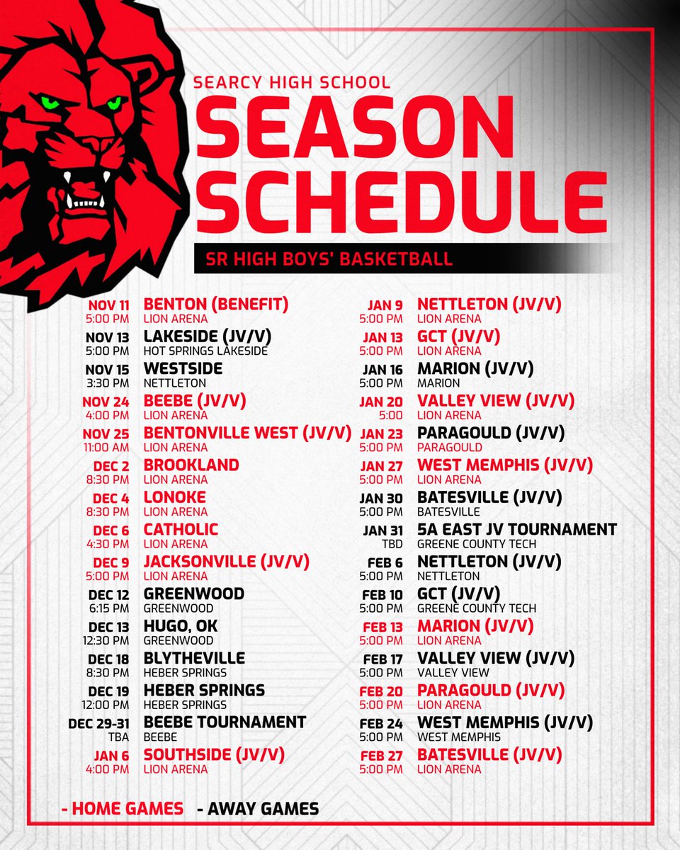 Mark your calendars!!! #LionMode 🦁