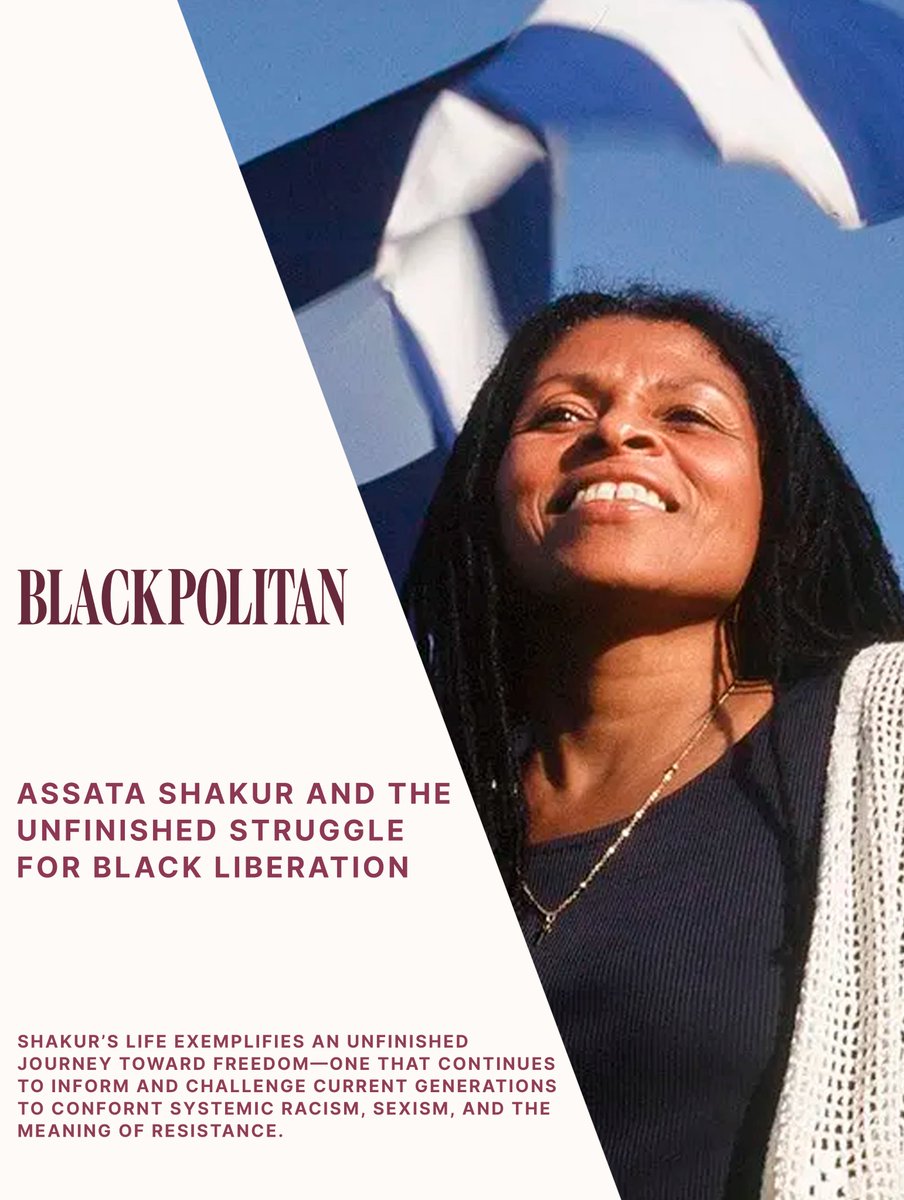 Shakur’s life exemplifies an unfinished journey toward freedom—one that continues to inform and challenge current generations to confront systemic racism, sexism, and the meaning of resistance.

More: shatterthestandards.com/p/assata-shaku…