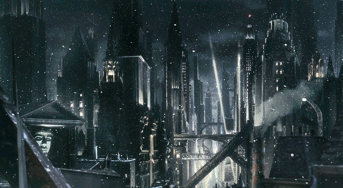 DarkOfTheMovie's tweet image. What’s the best version of Gotham City we’ve gotten so far?