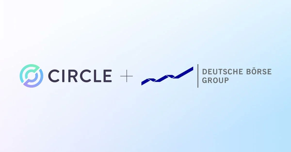 circle's tweet image. Circle 🤝 Deutsche Börse Group

We are collaborating with the international exchange organization and market infrastructure provider with plans to expand the use of USDC and EURC across European capital markets.

This initiative between a leading European market infrastructure…