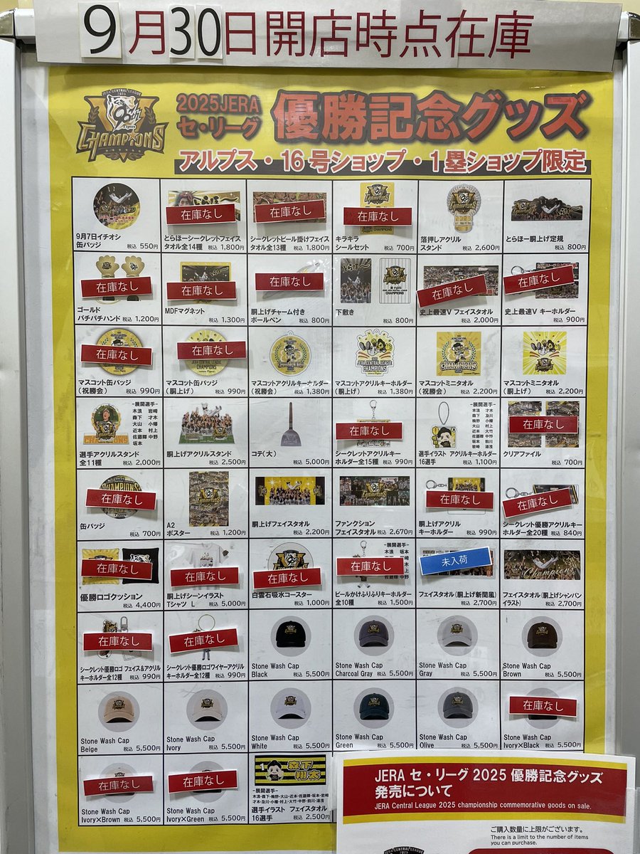 HANSIN Tigers 記念グッズセット 阪神タイガース 記念グッズ セット