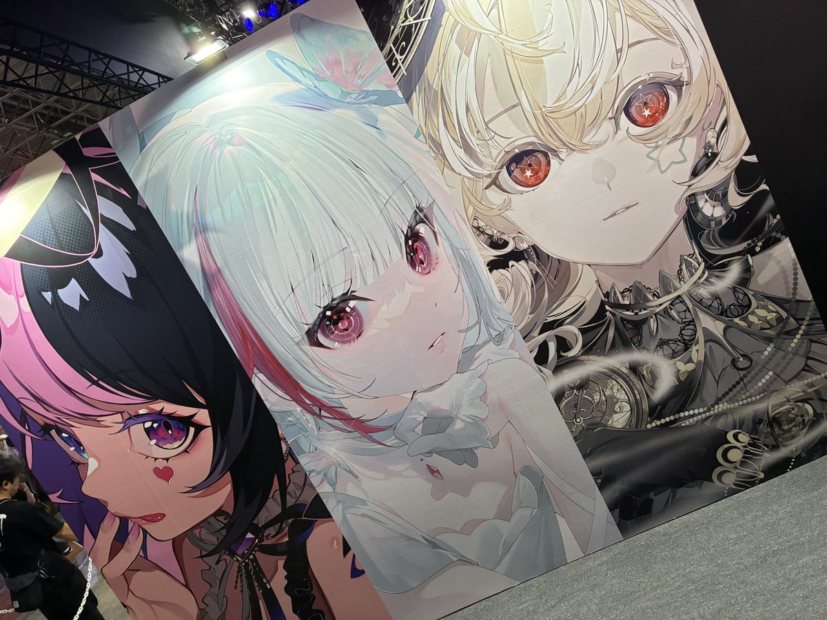 REJECTブース

アケコン(レバー＋レバーレス)の体験ブースがあって、そのコントローラーも使い心地が良かった…全然写真撮り忘れた😊

ぷるるのステッカー貰った👍🏻
物販ブースは当日購入分は既に売り切れてた…そこにいたスタッフさんがめちゃくちゃだいこくさんに似てたけど…🤔

 #TGS2025
 #REJECT