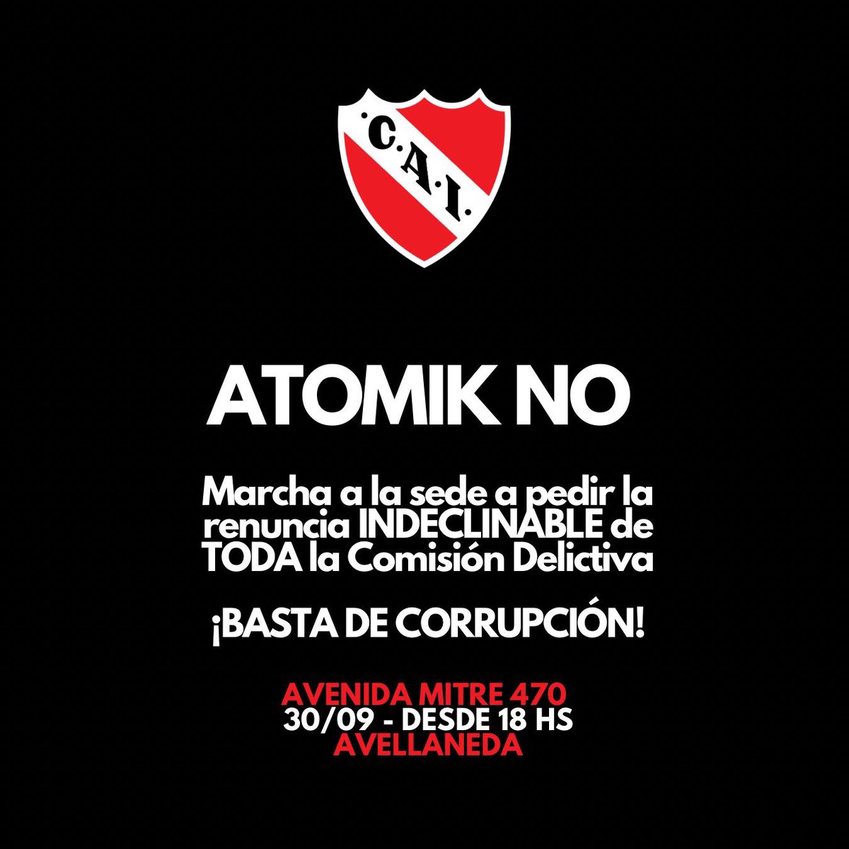 La gente está enojada