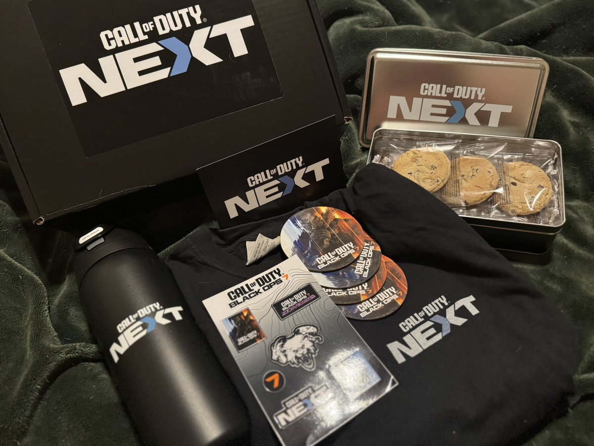 imelissa ππ¦ (@the_imelissa) on Twitter photo Shout out to <a href="/CallofDuty/">Call of Duty</a> & <a href="/Activision/">Activision</a> for the box of goodies!! I'll see you all tomorrow 10am mst to watch COD Next together
#codnext #bo7 Shout out to <a href="/CallofDuty/">Call of Duty</a> & <a href="/Activision/">Activision</a> for the box of goodies!! I'll see you all tomorrow 10am mst to watch COD Next together
#codnext #bo7