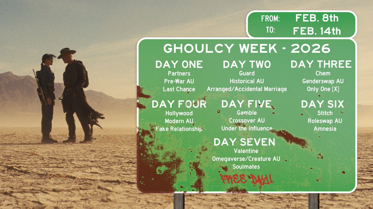 Ghoulcy Week tweet media