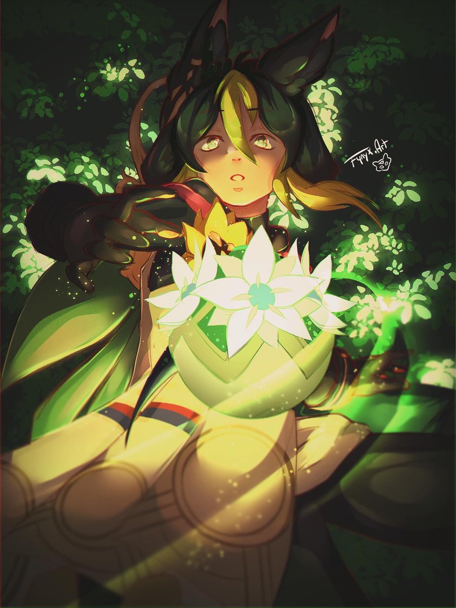 fynyx_art's tweet photo. A redraw of a piece I did back in January!  I love my bby Tighnariiii 😣❤️❤️
#GenshinImpact #genshinimpactfanart #Tighnari #tighnarifanart #GenshinImpacttighnari #fanart https://t.co/3fU8o5M5RI