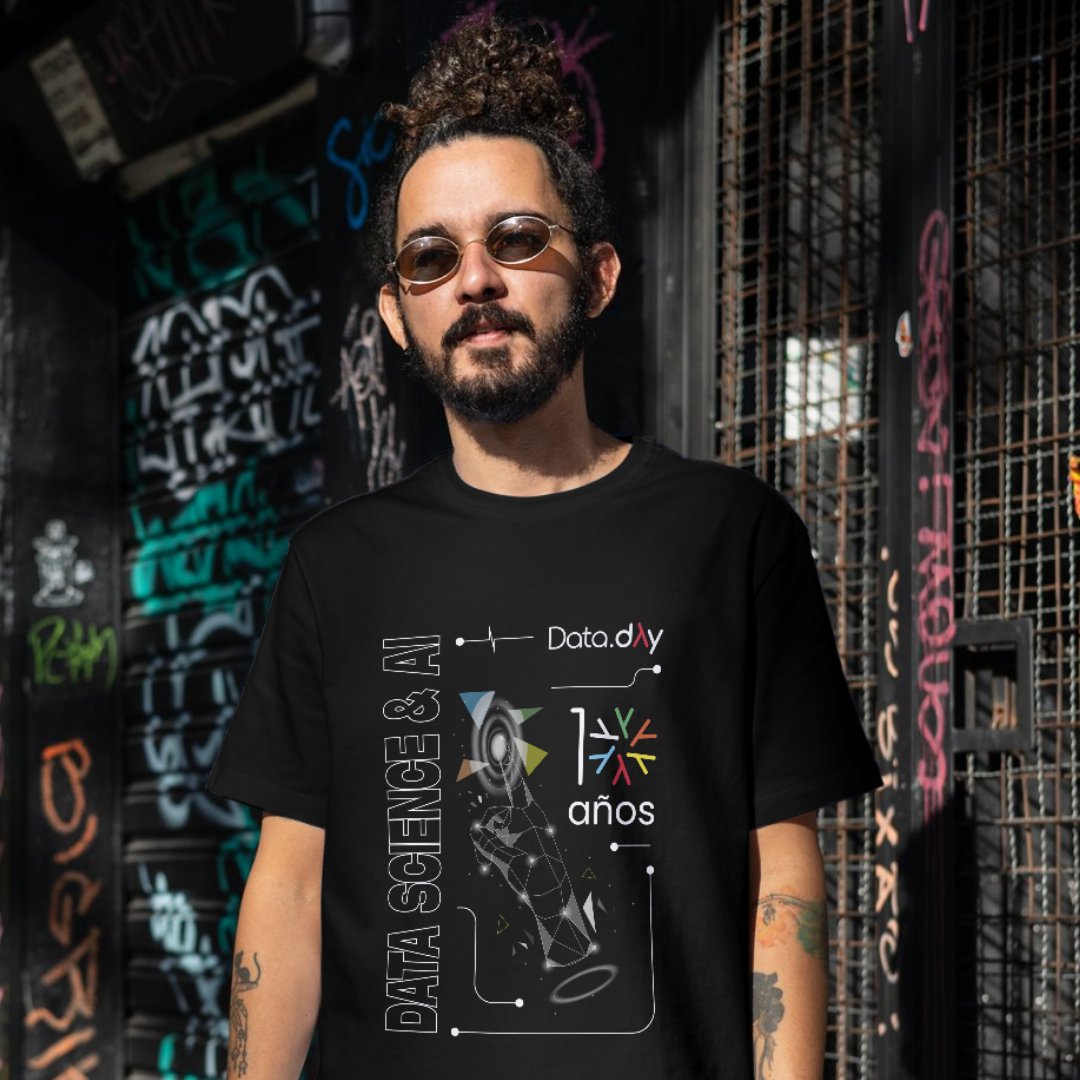 RevistaSG's tweet image. 🎉 Lleva contigo los 10 años de #DataDay: ¡tu playera te espera!
¿Quieres la tuya? ¡Regístrate ya! sg.com.mx/dataday/tickets (link en bio)
Todas las personas que se registren antes a más tardar el 30 de septiembre recibirán una playera conmemorativa exclusiva de esta edición.