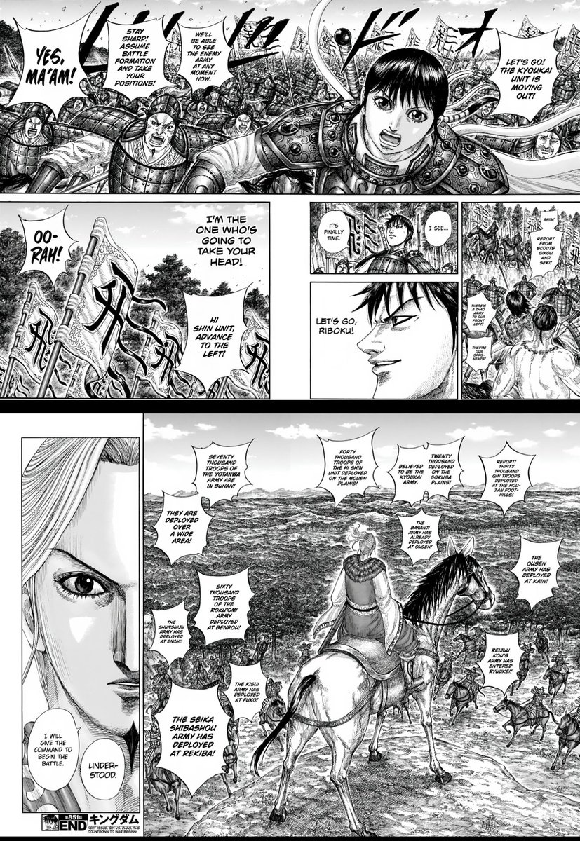 hay59172's tweet photo. #KINGDOM851 getting closer to shin vs riboku can’t wait https://t.co/YbFYWqRd46