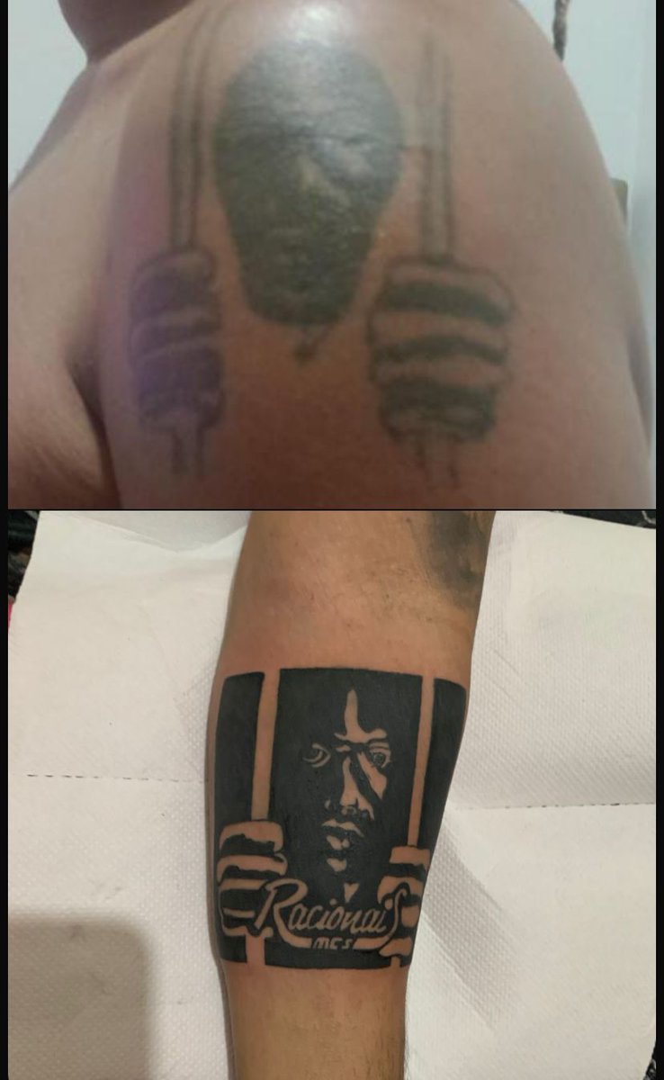 Regisbrown99's tweet image. Antes e depois 
#racionaismcs