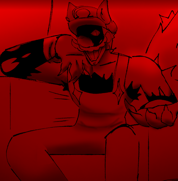 Come now .... Take that step. 
Tags: #omegaM #omega 
#Mariomadness #Cringe