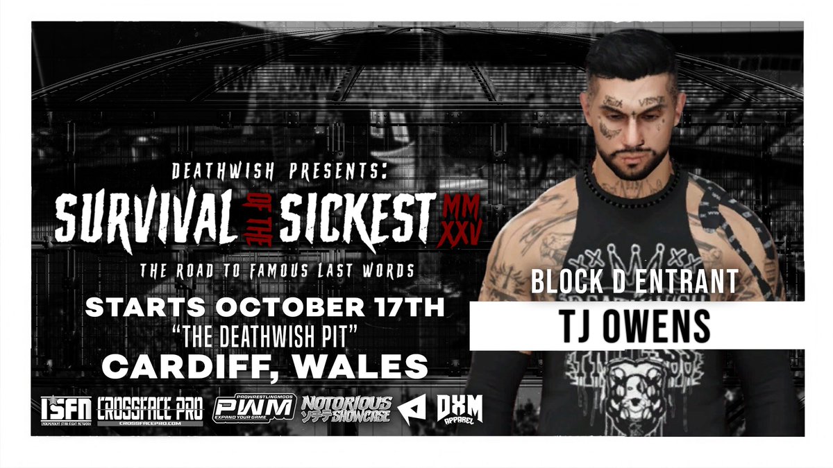 House Of Pain:Evolved (@hopepro_2k) on Twitter photo Fuck it have your next four participants of Survival Of The Sickest....
Block D receives: <a href="/365PartyLass/">Piper Goodish 🇬🇧💚🍻</a>, <a href="/AaronColter03/">“Death Daddy” Aaron Colter</a> <a href="/TheDMMessiah/">𝕿𝖍𝖊 𝕯𝖊𝖆𝖙𝖍𝖒𝖆𝖙𝖈𝖍 𝕸𝖊𝖘𝖘𝖎𝖆𝖍</a> and <a href="/pepsicaws2k25/">Pepsicaws2k</a> Fuck it have your next four participants of Survival Of The Sickest....
Block D receives: <a href="/365PartyLass/">Piper Goodish 🇬🇧💚🍻</a>, <a href="/AaronColter03/">“Death Daddy” Aaron Colter</a> <a href="/TheDMMessiah/">𝕿𝖍𝖊 𝕯𝖊𝖆𝖙𝖍𝖒𝖆𝖙𝖈𝖍 𝕸𝖊𝖘𝖘𝖎𝖆𝖍</a> and <a href="/pepsicaws2k25/">Pepsicaws2k</a>