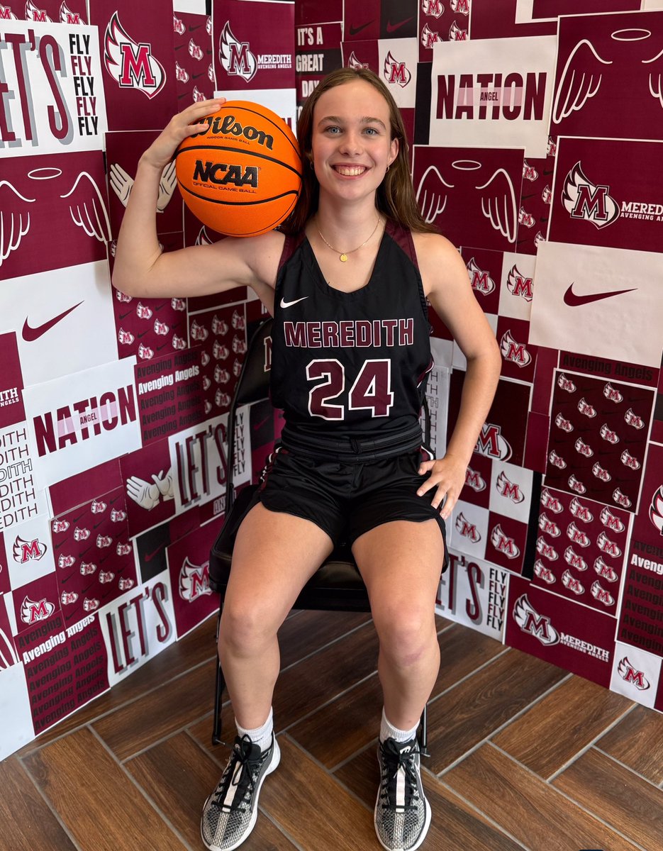 Congratulations to Lady Villains Class of 2026 Jenna Moore on her commitment to play 🏀 for <a href="/MeredithCBB/">Meredith College Basketball 🏀</a> !

#TVLVS