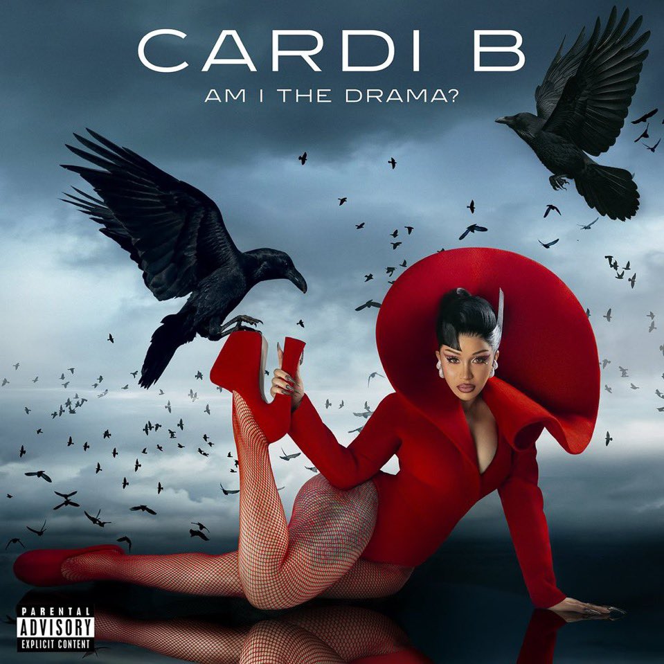 cardibchartdata's tweet photo. Cardi B's 'AM I THE DRAMA?' becomes the female rap album with the most charting songs in Billboard Hot 100 history (18 total). https://t.co/5OnJJynHDG