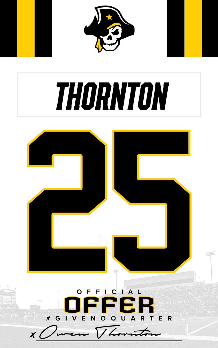 OwenThornton (@owenthornton07) on Twitter photo So blessed to receive my second offer from Southwestern University! Can’t express how grateful I am for this opportunity! Go Pirates! 🏴☠️<a href="/CoachBishopSU2/">Coach John Bishop</a> <a href="/CoachMaskSU/">Coach Nick Mask</a> <a href="/SUPirates/">Southwestern Pirates</a> <a href="/ChampionHSFB/">We Are Champion Football</a> So blessed to receive my second offer from Southwestern University! Can’t express how grateful I am for this opportunity! Go Pirates! 🏴☠️<a href="/CoachBishopSU2/">Coach John Bishop</a> <a href="/CoachMaskSU/">Coach Nick Mask</a> <a href="/SUPirates/">Southwestern Pirates</a> <a href="/ChampionHSFB/">We Are Champion Football</a>
