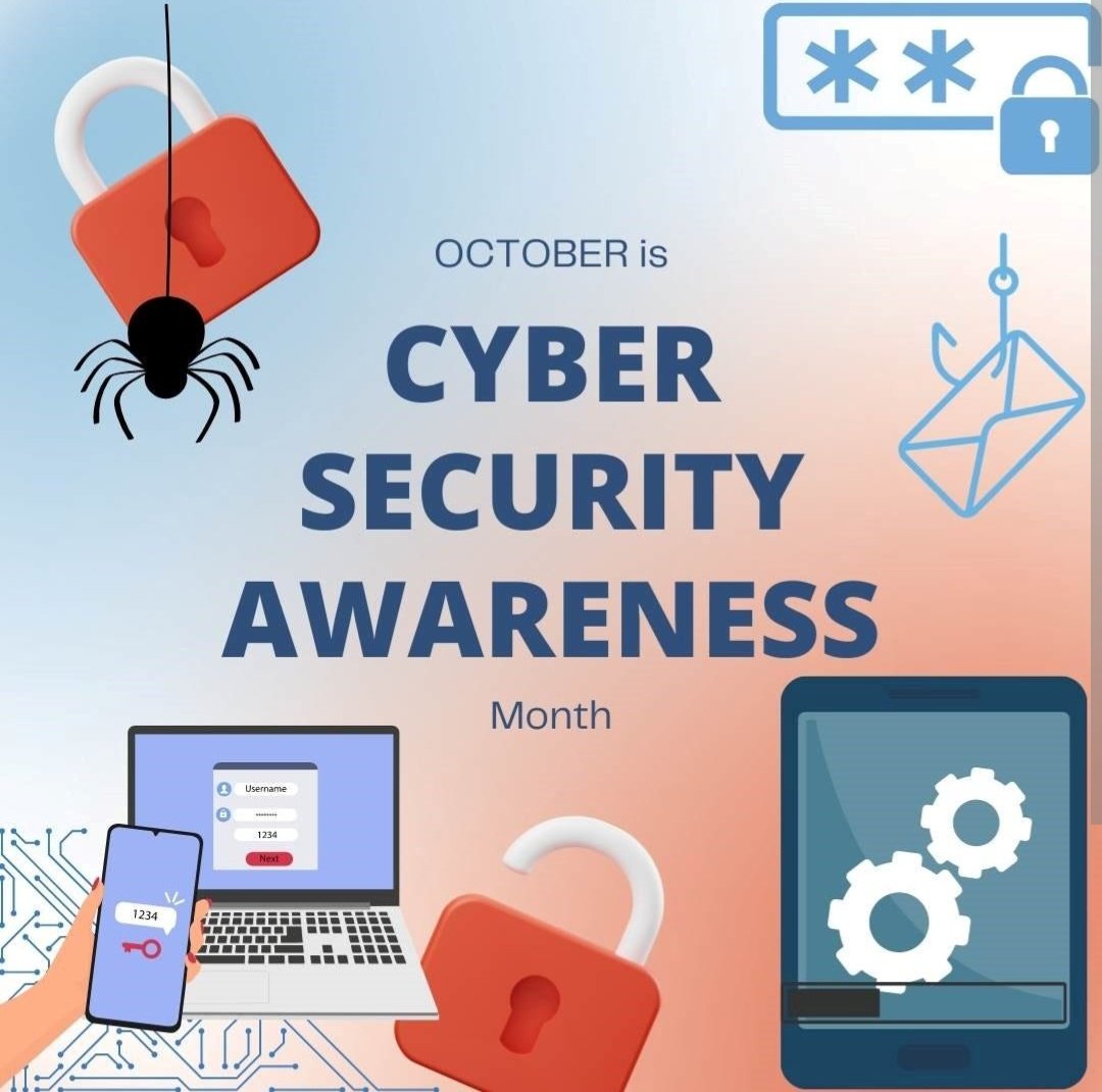 GeniusM_7's tweet photo. #CybersecurityAwarenessMonth

#2025CybersecurityAwarenessMonth's themes: #ProtectOurWorld and #StaySafeOnline. Together, these encourage individuals and organizations to adopt practical habits that strengthen #digitalsecurity.
@Cyberdost 
@PIB_India 
@cyberpolice_up https://t.co/o3qlJppQVZ