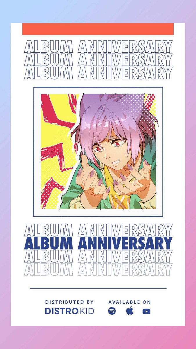 Oh my goodness my album anniversary??? 

Go stream my music: distrokid.com/hyperfollow/ko…

NEW MUSIC COMING SOON!!! ✨️💖