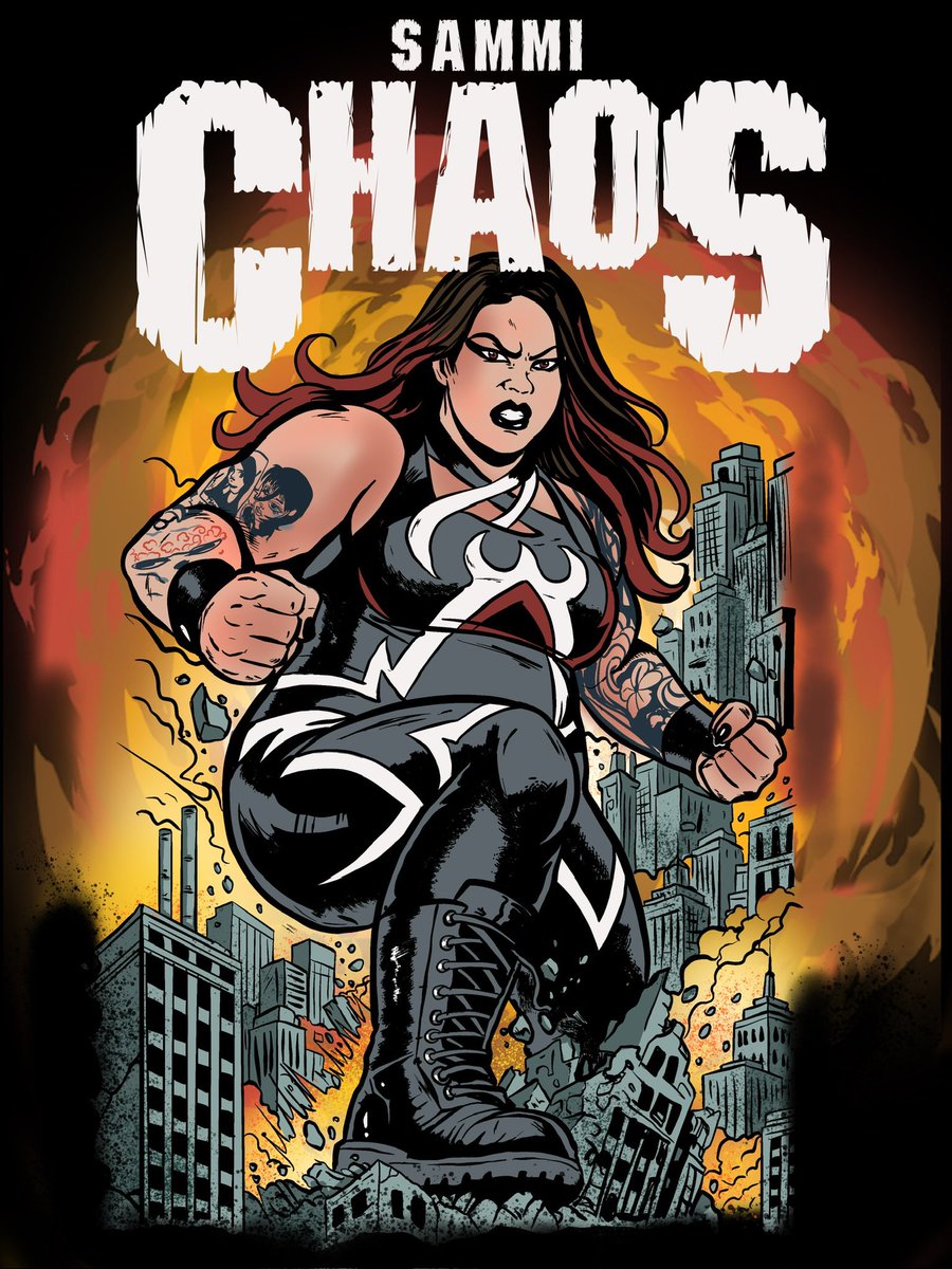 Sammi Chaos (@realsammichaos) on Twitter photo NEW MERCH!!
<a href="/dannynero3o/">Danny Nemesis</a> Killed this design
AS PER USUAL !!
BUY A SAMMI-ZILLA SHIRT RN
prowrestlingtees.com/wrestler-t-shiโฆ NEW MERCH!!
<a href="/dannynero3o/">Danny Nemesis</a> Killed this design
AS PER USUAL !!
BUY A SAMMI-ZILLA SHIRT RN
prowrestlingtees.com/wrestler-t-shiโฆ