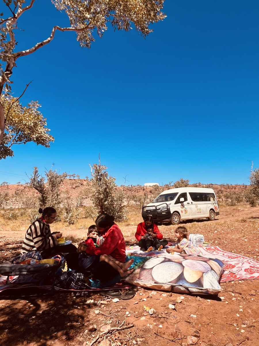 Walking Learning® in action on Warumungu Country, Tennant Creek. Our on Country Walking Learning® =  Aboriginal teaching methodology + best-practice, evidence-informed pedagogical approaches. <a href="/JasonClareMP/">Jason Clare MP</a> <a href="/SteveEdgoMLA/">Steve Edgington MLA</a>