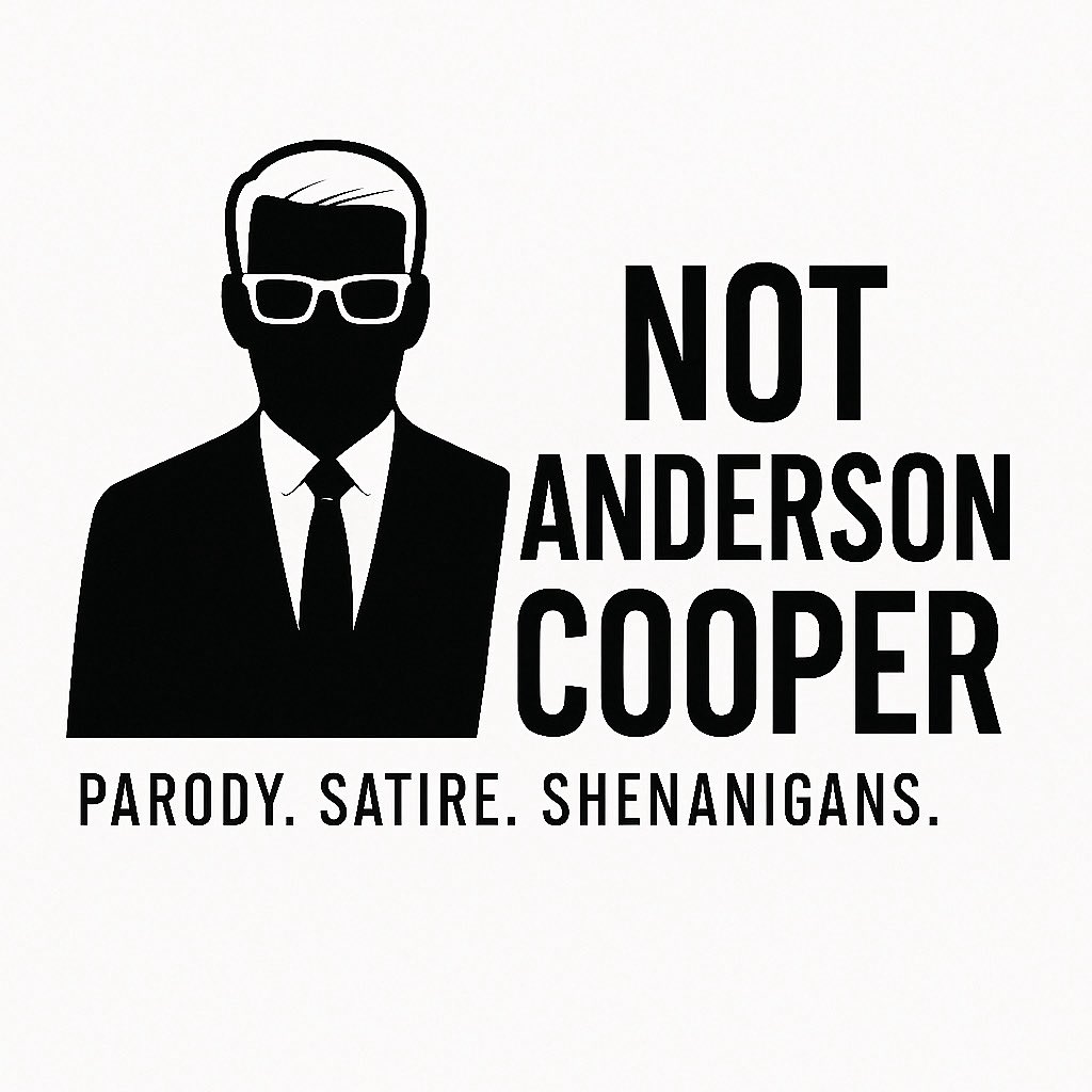 BREAKING: <a href="/andersoncooper/">Anderson Cooper</a> declined to comment on this look-alike situation.
Launching the evening of October 1st 2025
<a href="/cnn/">CNN</a> brace yourselves.

#NotAndersonCooper #Parody #Satire #ComedyReels #FunnyNews #SpoofNews #ComedyTok #ForYou #FYP