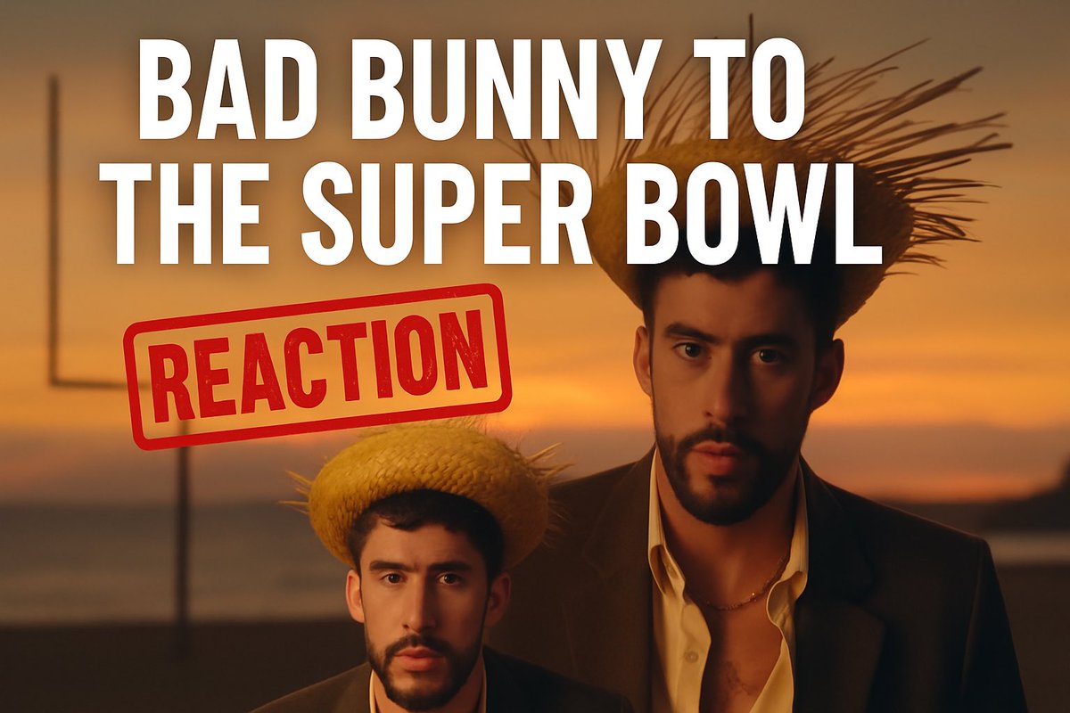 REACTION : BAD BUNNY TO THE SUPER BOWL #shorts #shortsfeed #trending #vi... youtube.com/live/E-0vBK7Aa… via <a href="/YouTube/">YouTube</a> 11pm