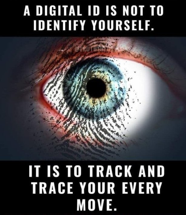 Every human being with a conscious and common sense should oppose digital IDs.