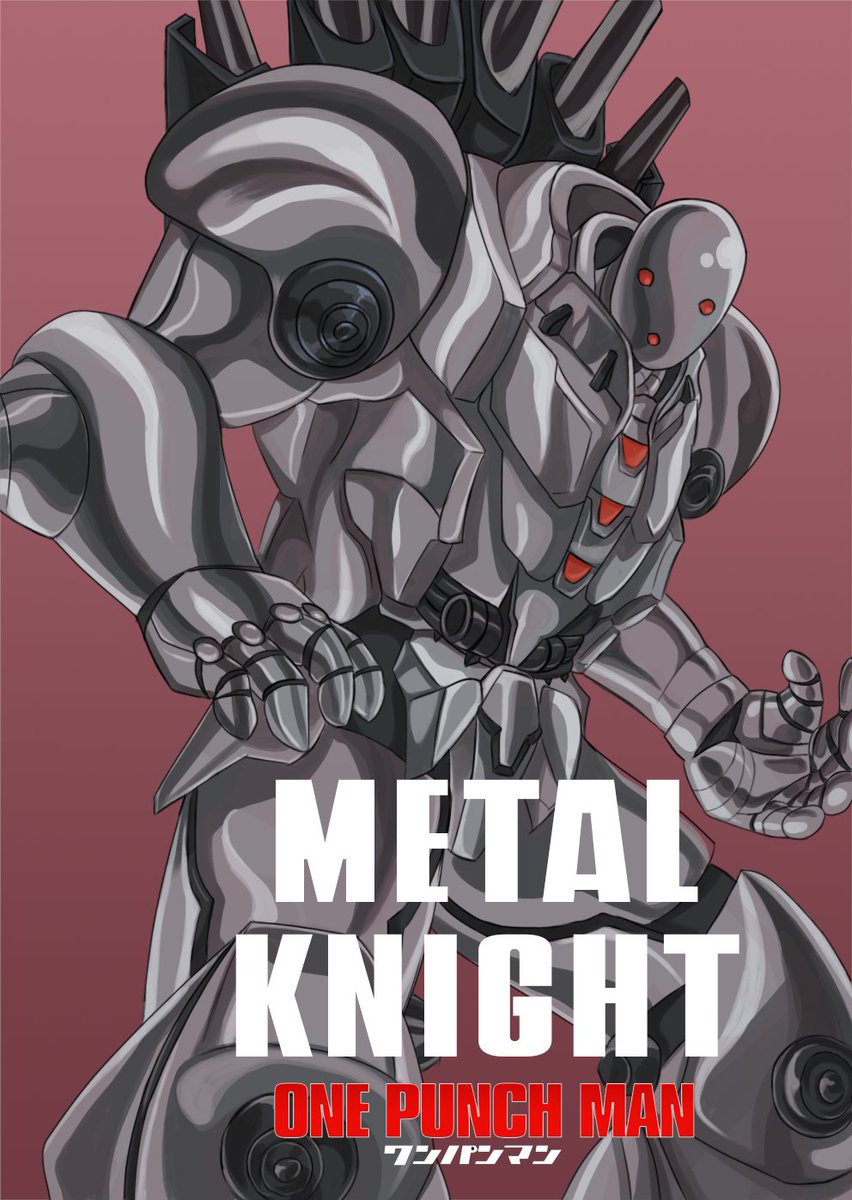 FfNotho's tweet photo. My contribution to #OPMS3countdown , Metal Knight for September 29!
This took a LOT of time to do, but I'm happy with the results ^^ here's to a new OPM anime season!!
#OnePunchMan #MetalKnight https://t.co/C6pzveRMLI