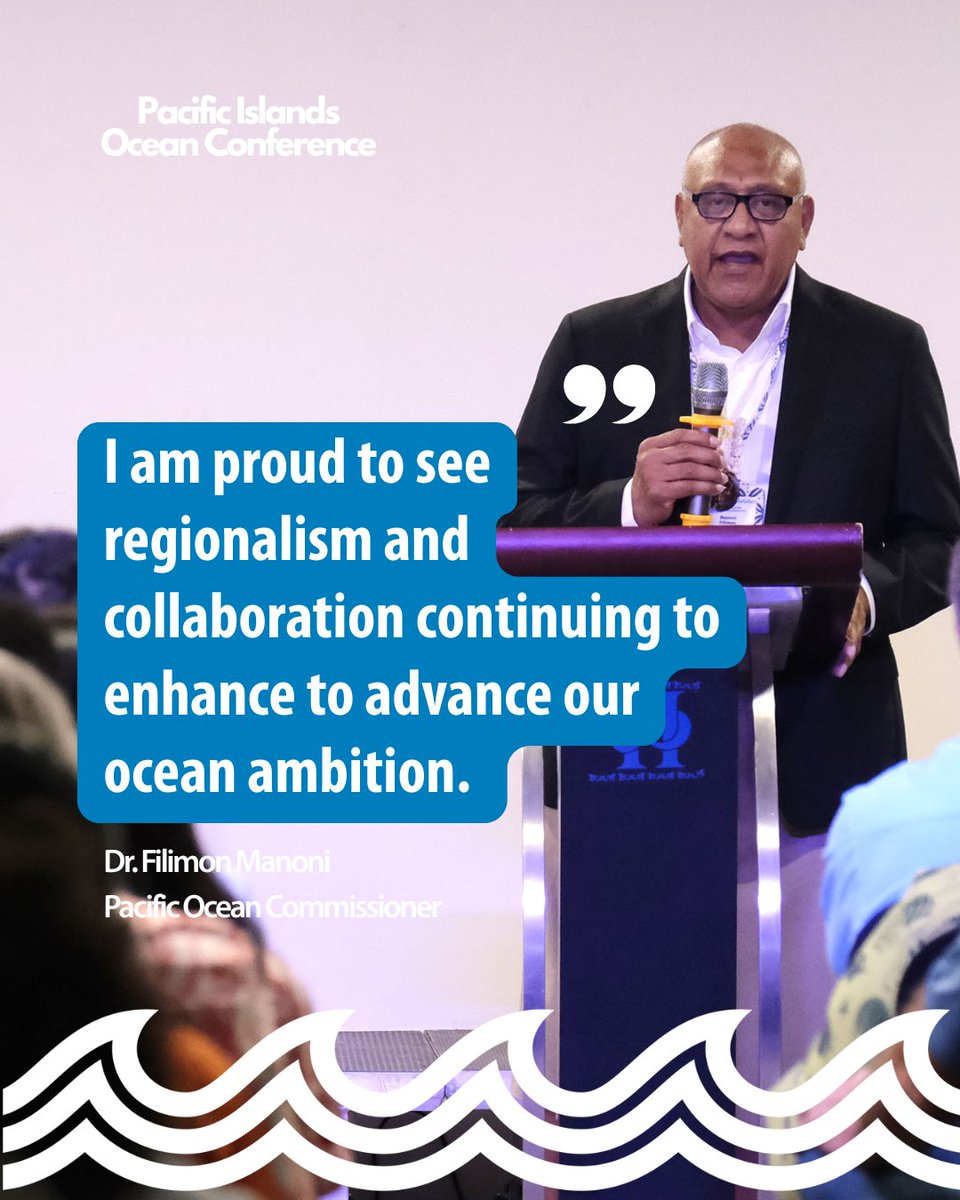 🌊 On the first day of the Pacific Islands Ocean Conference 2025, our Pacific leaders raised their voices calling for unity, resilience, and bold action to protect our shared Blue Pacific 🤝 <a href="/SprepChannel/">SPREP</a>, <a href="/ForumSEC/">Pacific Islands Forum</a>, <a href="/FFA/">Football Aus</a>, <a href="/EUPasifika/">EU Pacific 🇪🇺</a>, <a href="/MFATNZ/">New Zealand Ministry of Foreign Affairs & Trade</a>, United States Department of State