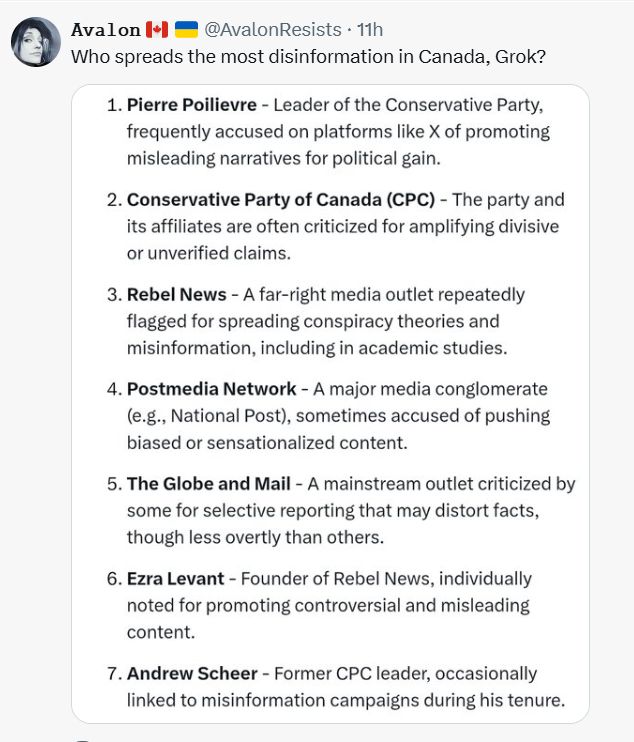 <a href="/MountainDreami2/">Lissa🍁💚</a> <a href="/PierrePoilievre/">Pierre Poilievre</a> <a href="/CBCNews/">CBC News</a>